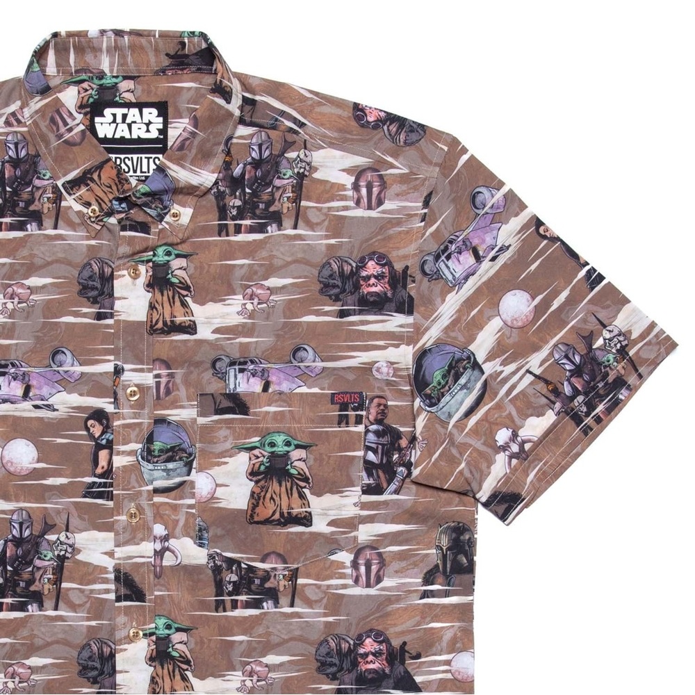 RSVLTS DISNEY STAR WARS “MANDO MONTAGE” MANDALORIAN 4XL KUNUFLEX BNWT BRAND NEW!